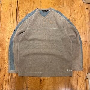 Vintage quick sliver sweater